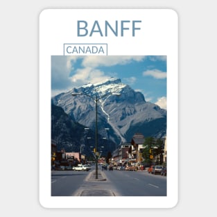 Banff Alberta Canada National Park Rocky Mountains Gift for Canadian Canada Day Present Souvenir T-shirt Hoodie Apparel Mug Notebook Tote Pillow Sticker Magnet Magnet